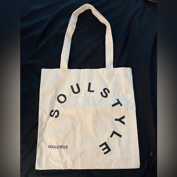 Soulcycle BUNDLE navy clutch pouch soul cycle tote. - Picture 10 of 11